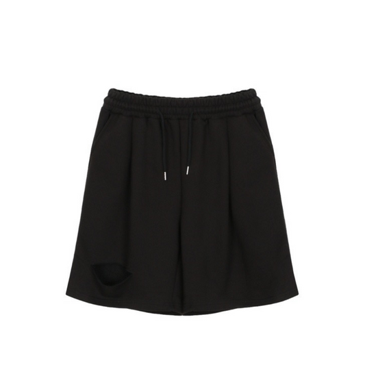 Distressed Wash Shorts