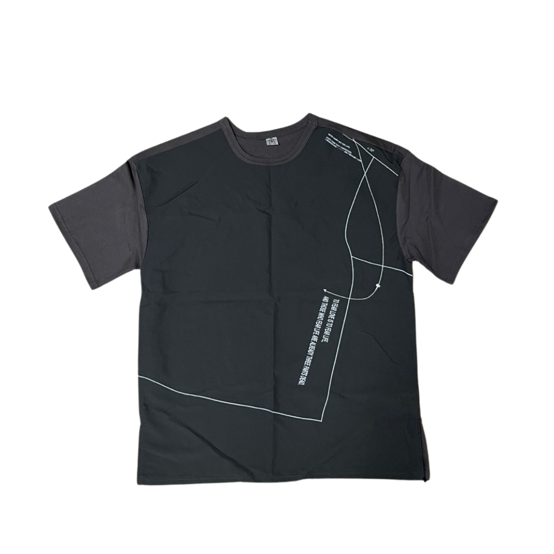 Line Embroidery Tee