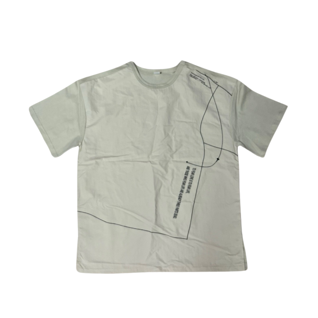 Line Embroidery Tee