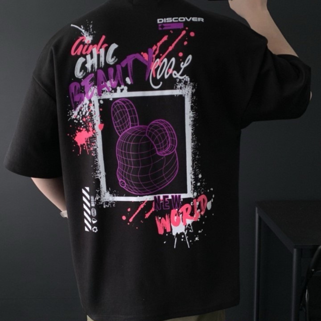 T-Beauty Bear Short Sleeve